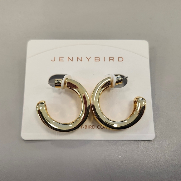 NWT Jenny Bird Gold-Tone Doune Hoop Earrings